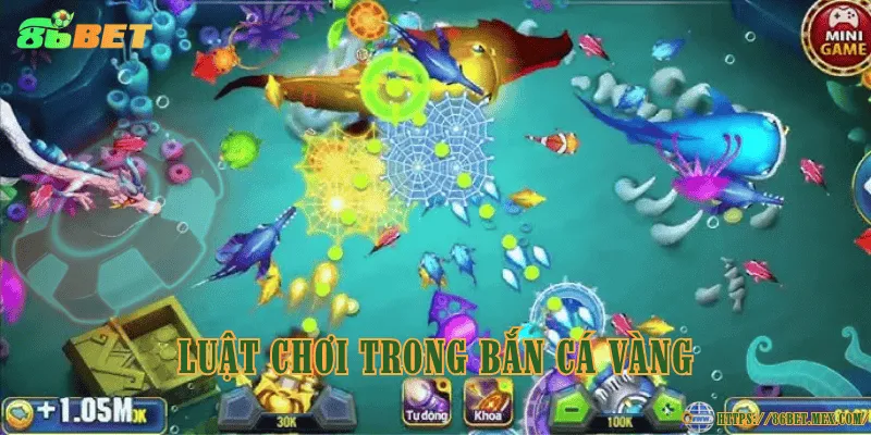 Luật chơi trong bắn cá vàng